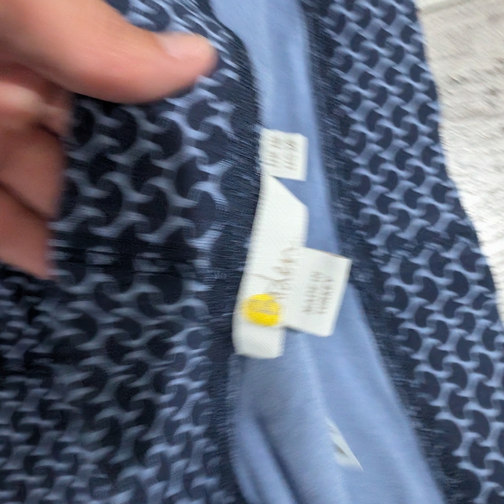 Boden Women's Size 14 Navy‎ and White Patterned Leggings - Picture 4 of 6